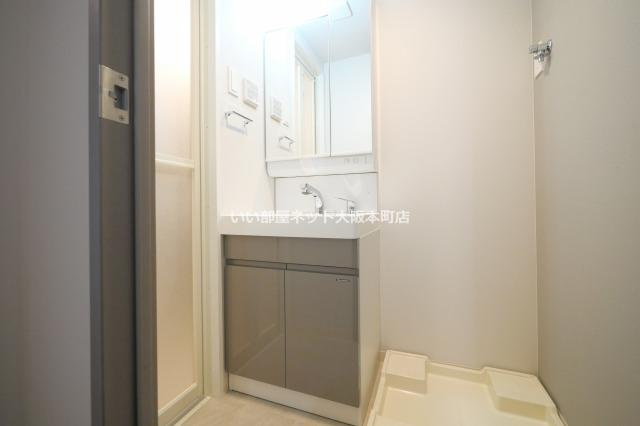 S-RESIDENCE阿波座bouncyの洗面所
