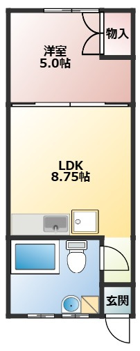 【間取り】 | ザ・スタンダードアパートメント浅草