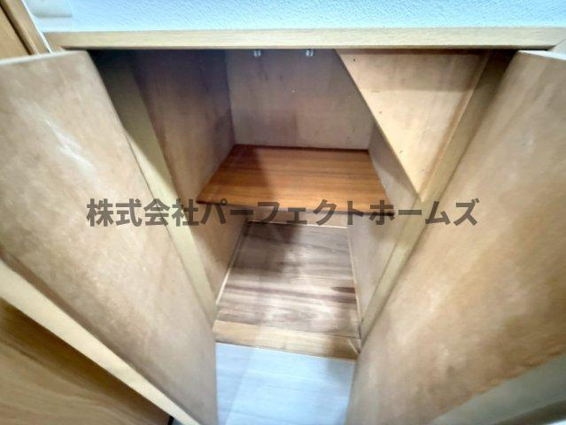 池之宮1丁目戸建　賃貸の収納|こまごまとしたものを収納できそうですね