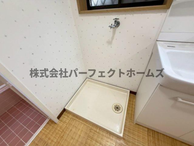 池之宮1丁目戸建　賃貸の設備|洗濯機置場です
