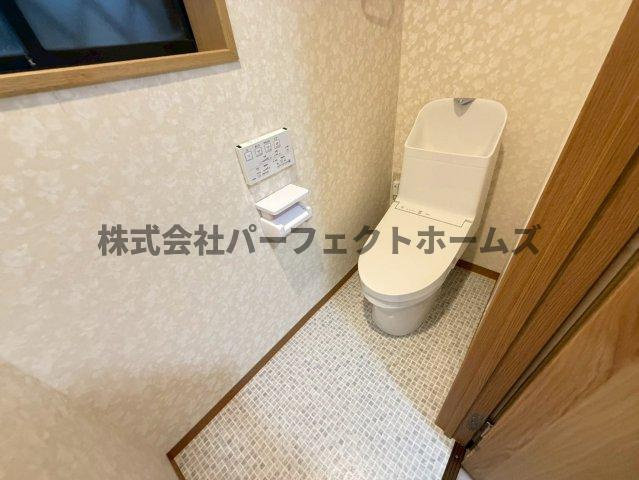 池之宮1丁目戸建　賃貸のトイレ|1階トイレです