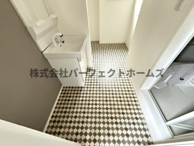 FUKUIBUNKA&Trunkの洗面所|忙しい朝には欠かせない洗面所です