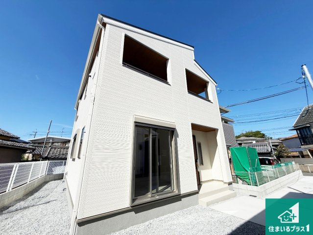 ◆堺市美原区平尾　第3期　新築一戸建ての外観|お客様に長く安心して住んでいだだける事にこだわった家づくり！住んでからのアフターサービスにもしっかりと取り組んでいます！