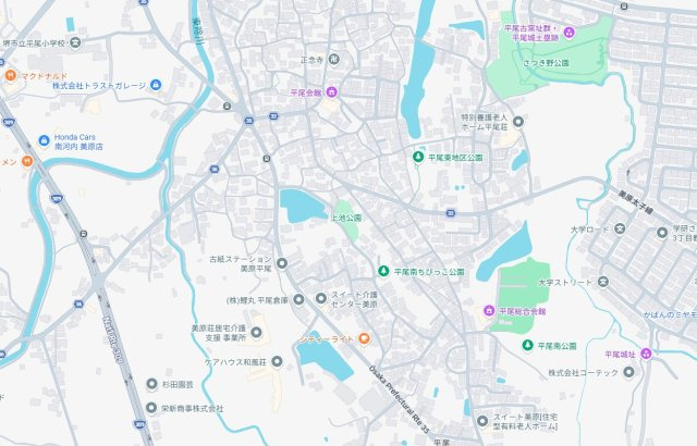 堺市美原区平尾　第3期　新築一戸建ての地図