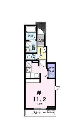 【間取り】 | メイビオーラⅢ