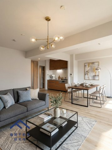 のむら貝塚ガーデンシティ六番館の居間・リビング