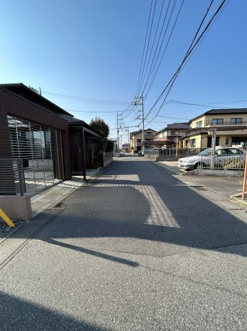牛久市中央4丁目土地　駅から徒歩約11分の前面道路含む現地写真|現地写真