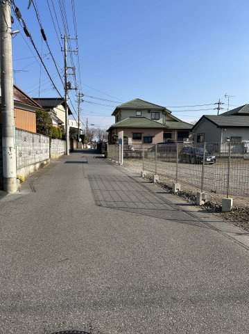 牛久市中央4丁目土地　駅から徒歩約11分の前面道路含む現地写真|現地写真