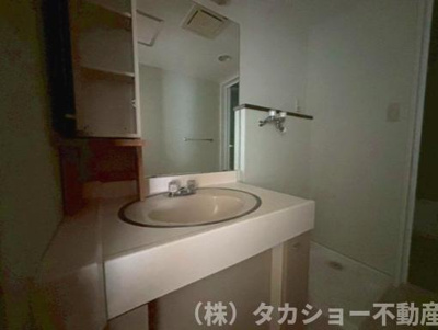 【独立洗面台】 | サウスヒルズ中央　16号棟 | 独立洗面台、朝の身支度には欠かせません