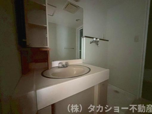 【独立洗面台】 | サウスヒルズ中央　16号棟 | 独立洗面台、朝の身支度には欠かせません