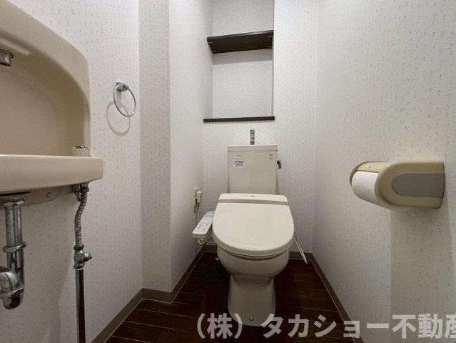 【トイレ】 | サウスヒルズ中央　16号棟 | コンパクトで使いやすいトイレです