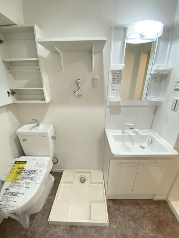 ベレッツァ久里浜の洗面所