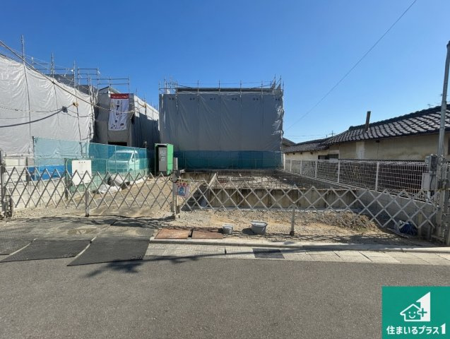 3(土)4(日)現地見学可能！◆堺市美原区平尾　第3期の外観|周辺は落ち着いた街並みの住宅地！子育てがしやすい住環境です！まだ未完成ですが、現地でしかわからない事もございます。是非一度ご覧ください。