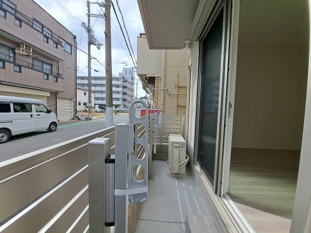 エムライズ西宮のバルコニー