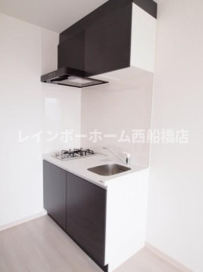 エアフォルク原木のキッチン