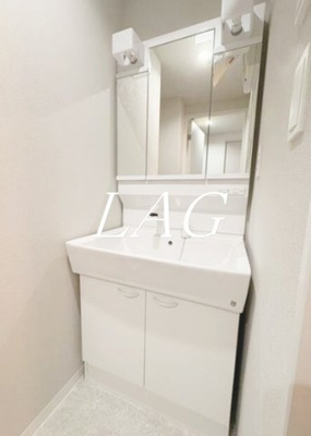 【洗面所】 | フォルジュ | 独立洗面台です。