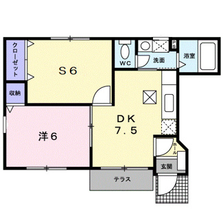 【間取り】 | リバティ　ウインド