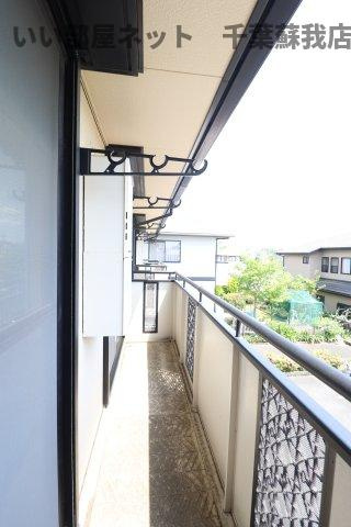 アルカディア　Ⅲのバルコニー|南向きで陽当たり良好です♪