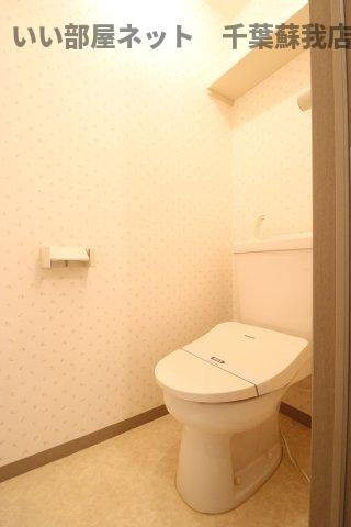 アルカディア　Ⅲのトイレ|落ち着いたトイレです