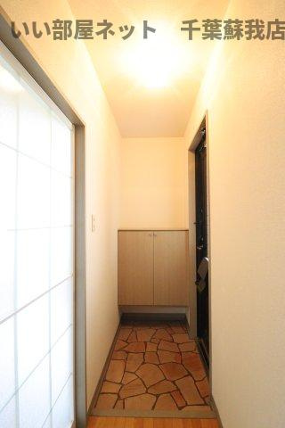アルカディア　Ⅲの玄関|シューズボックス付きで靴もスッキリ収納！