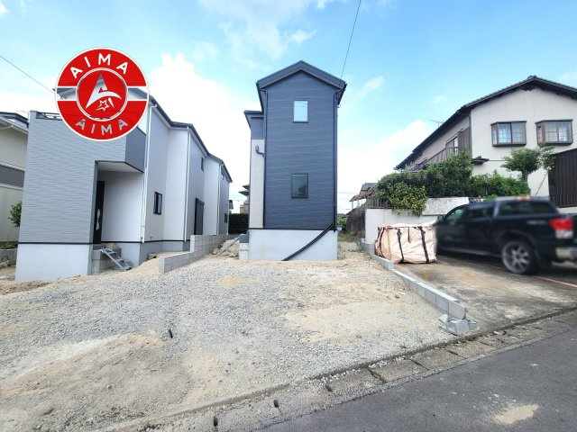 那珂川市王塚台1丁目第2-2棟（2号棟）の外観|デザイン性のある外観です。