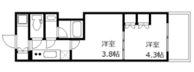 GENOVIA世田谷桜　家具家電付きプランあり　海外審査可　新築の間取り