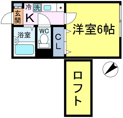 BONDS新小岩の間取り