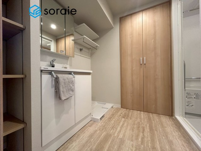 恒陽狭山マンション　中古マンション　2階の脱衣所|4/21　撮影