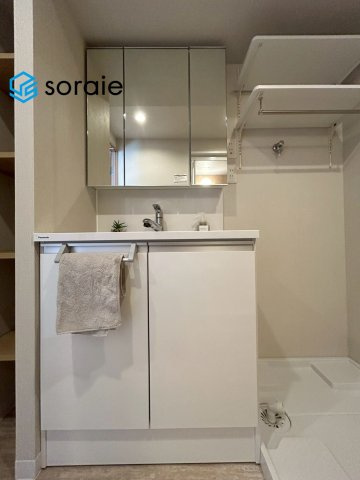 恒陽狭山マンション　中古マンション　2階の独立洗面台|4/21　撮影