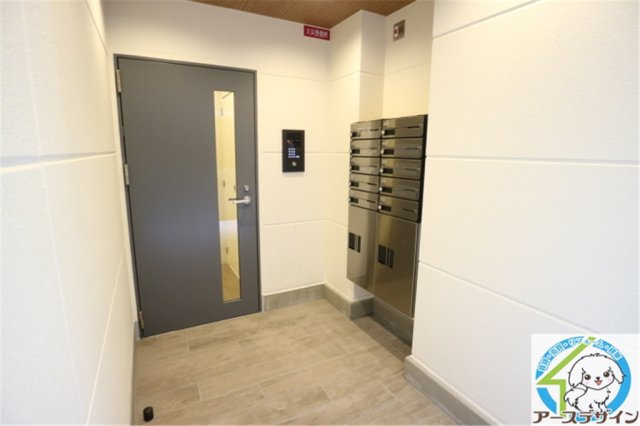 サンプット東仲ノ町の玄関|パース写真