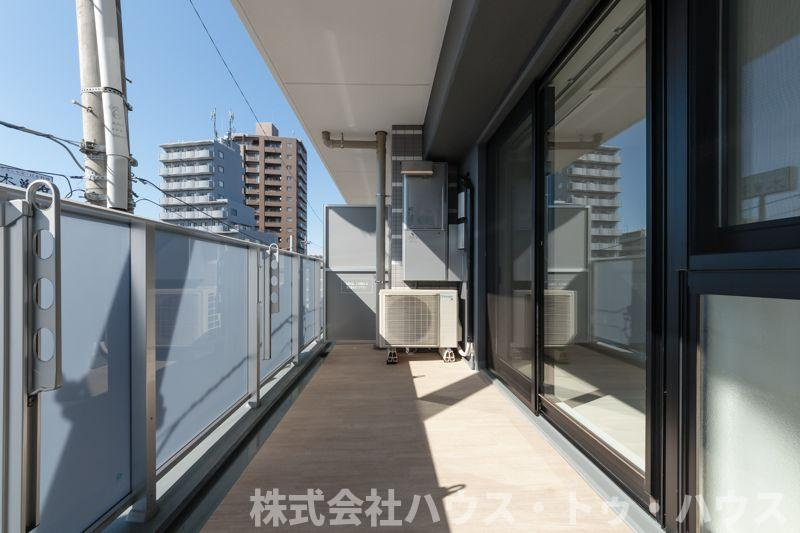 パークホームズ柏あけぼの二丁目のバルコニー