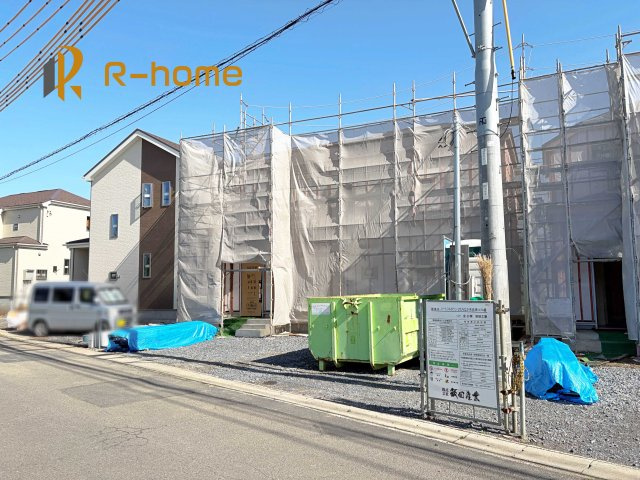 ひたちなか市足崎　新築戸建て　D号棟の外観|ご予約を頂ければ、『平日』はもちろん『早朝』や『夜間』もご見学可能です♪お気軽にお申し付けください♪