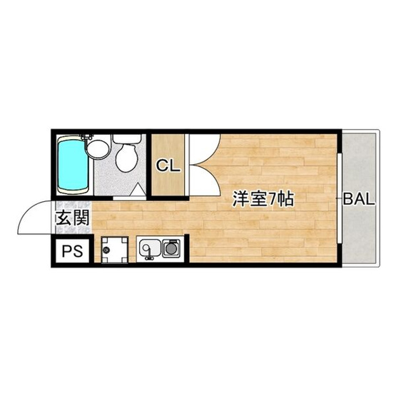 【間取り】 | 田中ハイツ