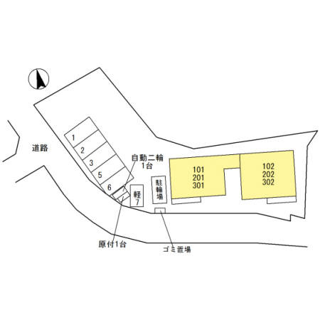 Pastoral　Court　Senriの区画図