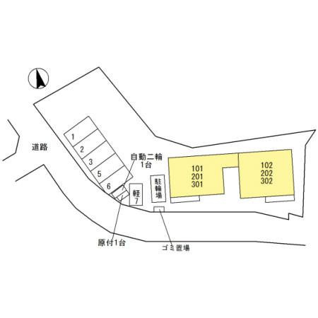 Pastoral　Court　Senriの区画図