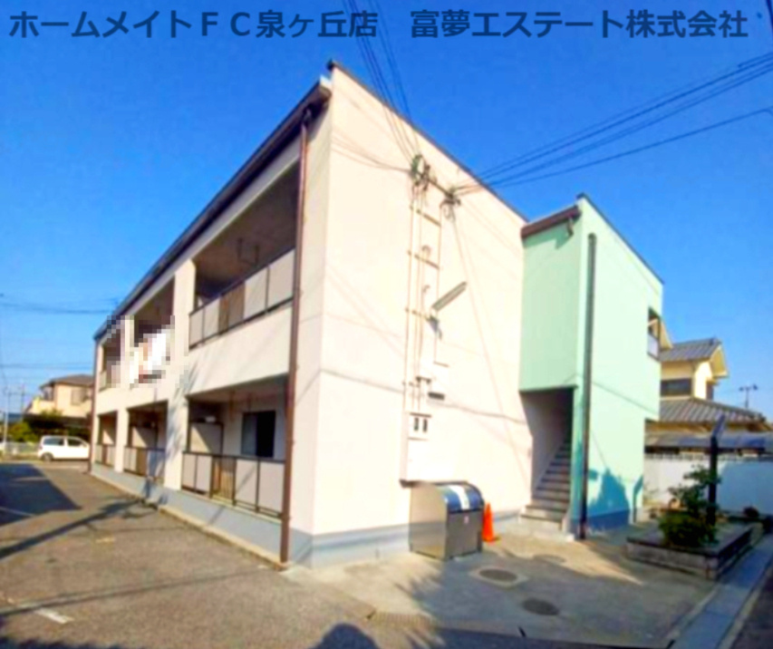 クレアール忠岡の外観