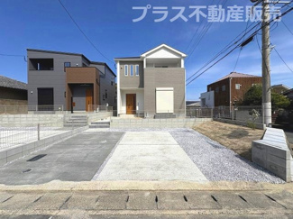 【外観】 | 完成しました。物件内部もご見学頂けます。プラス不動産販売にお任せ下さい。