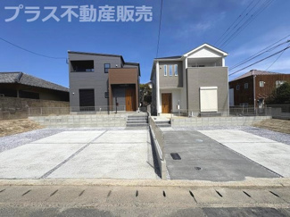 【外観】 | 現地写真。プラス不動産販売なら、現場の全ての棟をまとめてご見学頂けます。