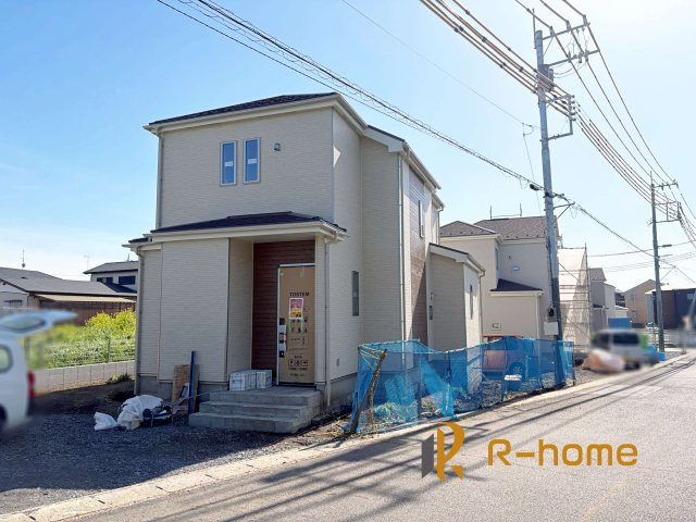 ひたちなか市足崎　新築戸建て　F号棟の外観|ご予約を頂ければ、『平日』はもちろん『早朝』や『夜間』もご見学可能です♪お気軽にお申し付けください♪
