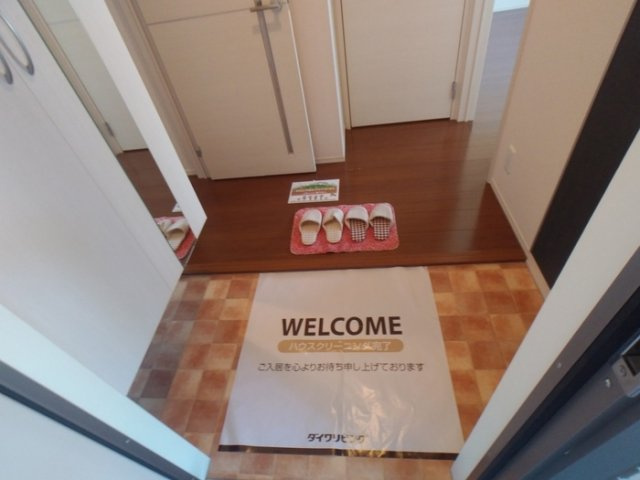 グランデ北沢Ⅱの玄関