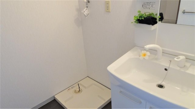 クレールミシマIIの洗面所|使いやすい洗面所です
