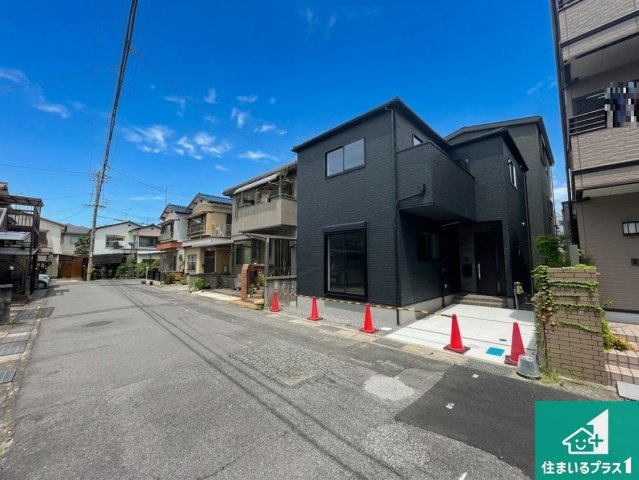 ★29(土)30(日)現地見学可能！★草津市上笠　限定1邸の前面道路含む現地写真|車通りの少ない前面道路！お子様がいらっしゃるご家族でも安心！
