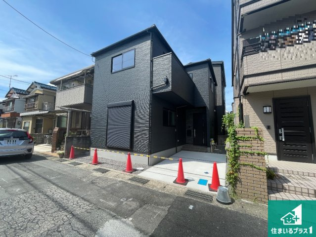 草津市上笠　第3期　新築一戸建ての外観|お客様に長く安心して住んでいだだける事にこだわった家づくり！住んでからのアフターサービスにもしっかりと取り組んでいます！
