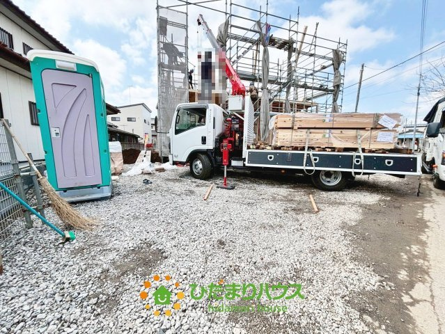 古河市中田第7　新築一戸建て　クレイドルガーデンの外観|2026/3/28　撮影