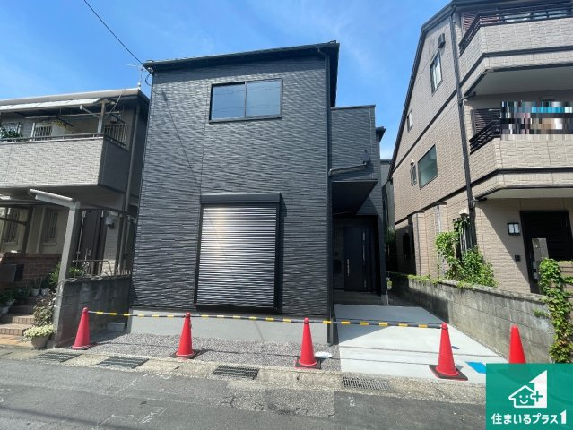 草津市上笠　第3期　新築一戸建ての外観|お客様に長く安心して住んでいだだける事にこだわった家づくり！住んでからのアフターサービスにもしっかりと取り組んでいます！