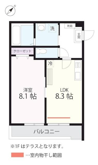 【間取り】 | ＱＵＩＥＴ　ＣＲＡＢ　ＨＯＵＳＥ　ｍｉｘ三ツ沢下町（仮）