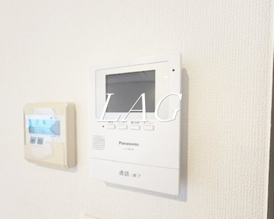 【セキュリティ】 | 若木テラスハウス | モニター付きインターフォンです。