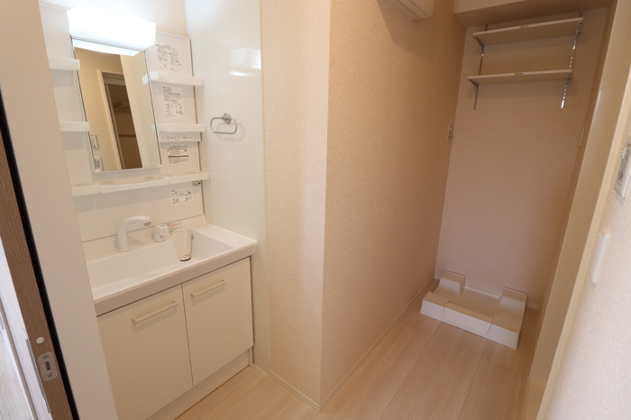 プレザントハウスＭ８の洗面所