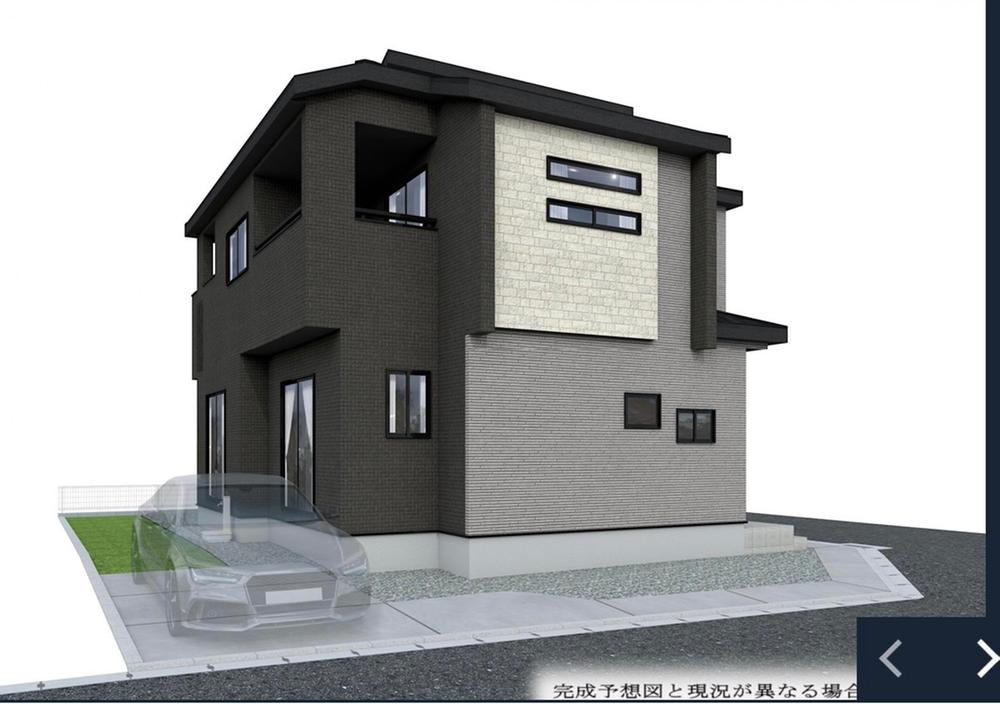 ブルーミングガーデン　倉敷市連島町鶴新田【仲介手数料無料】の外観パース
