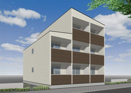 青梅市新町３丁目のアパートの画像